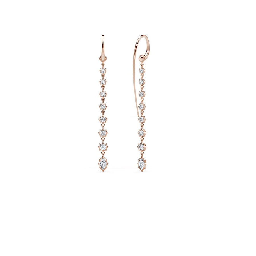 Forevermark Alchemy Maverick Large Hoops With Long Drops -