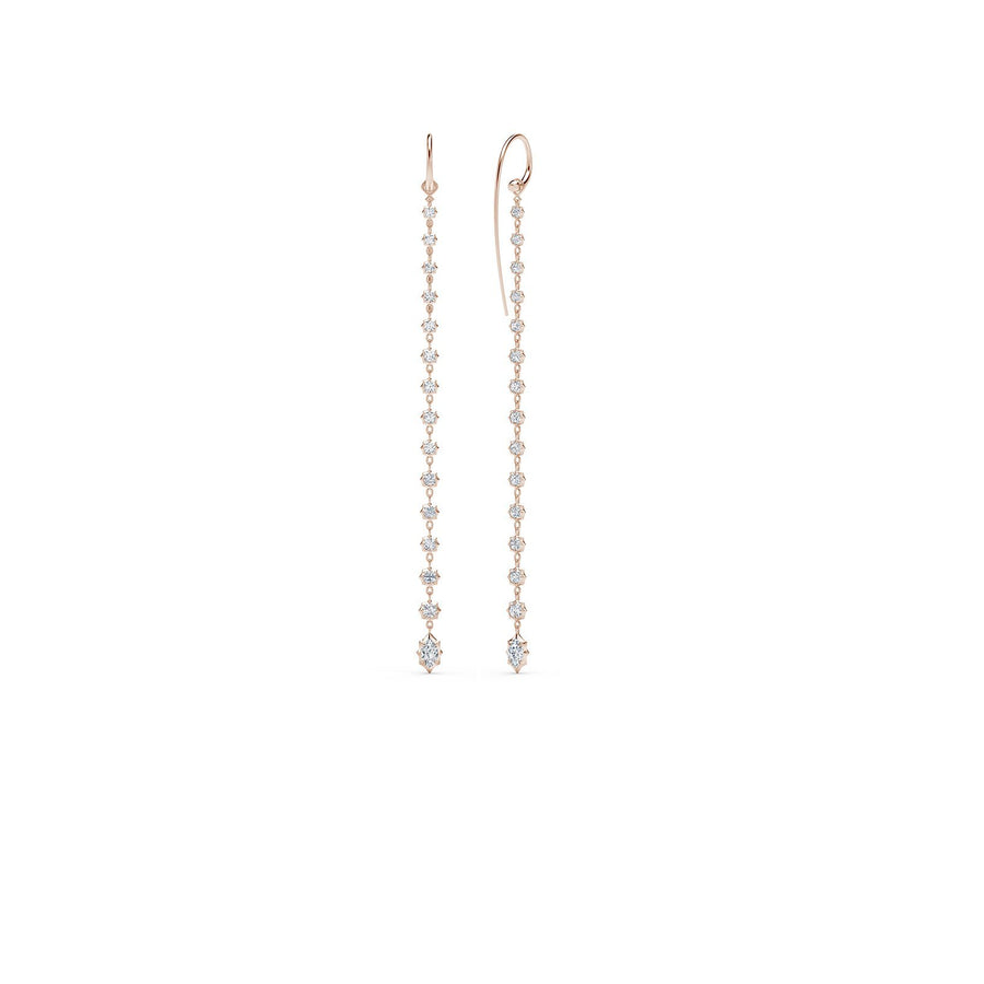Forevermark Alchemy Maverick Large Hoops With Long Drops -