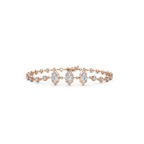 De Beers Forevermark Alchemy Maverick Line Bracelet-Forevermark Alchemy Maverick Line Bracelet -