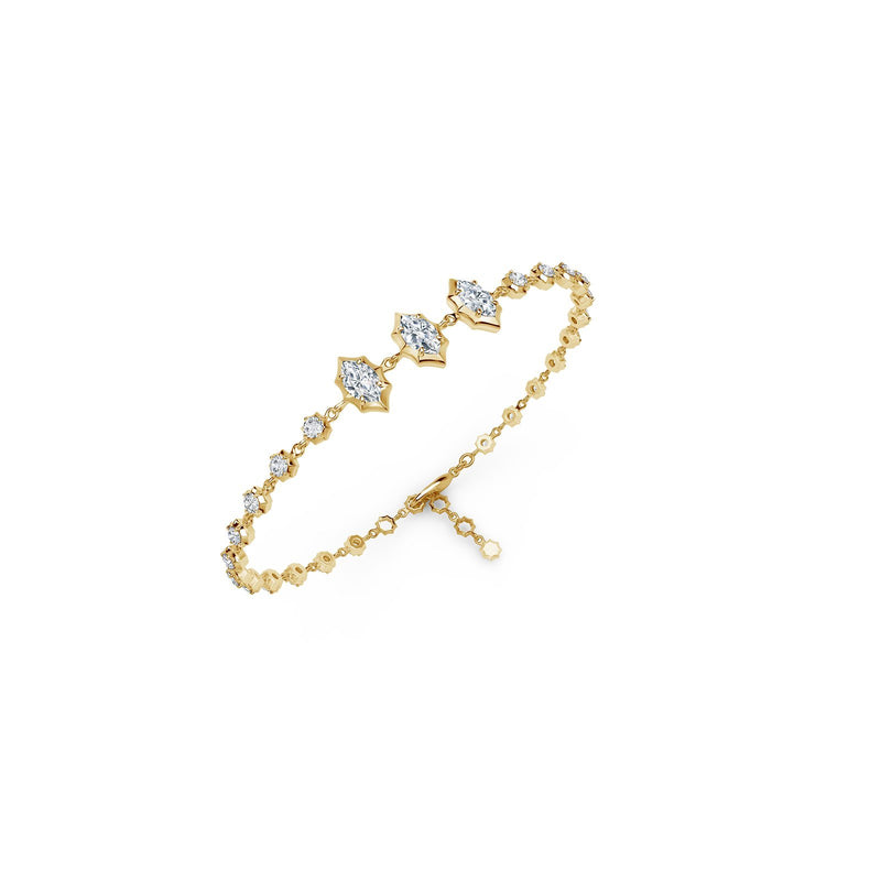 De Beers Forevermark Alchemy Maverick Line Bracelet-Forevermark Alchemy Maverick Line Bracelet -