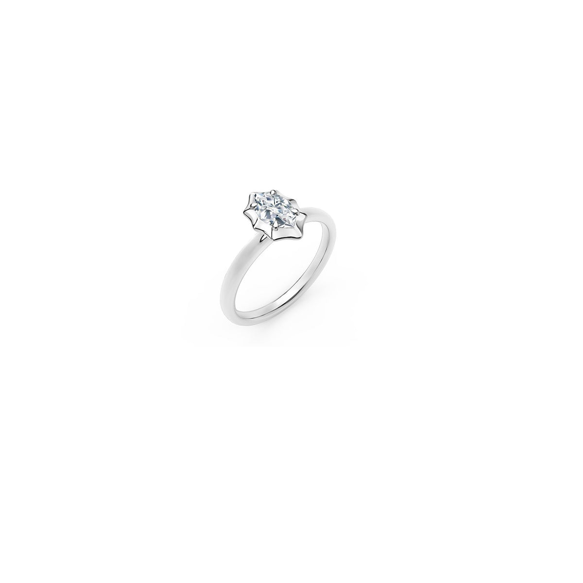 Forevermark Alchemy Maverick Solitaire Stackable Ring -