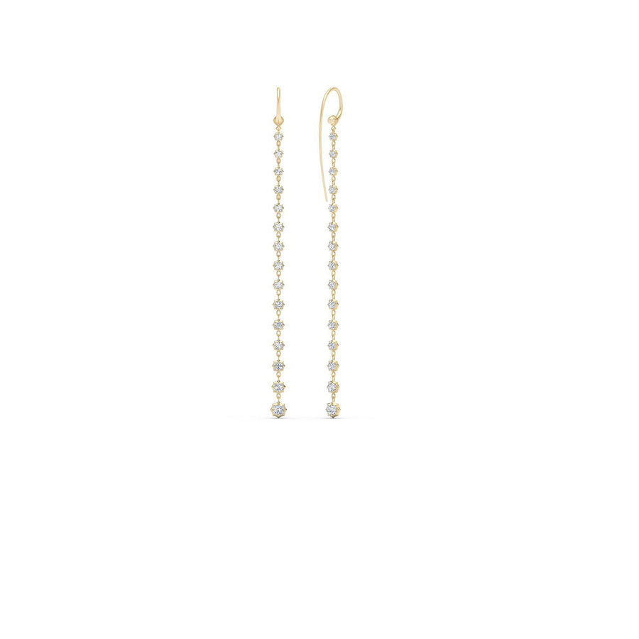 Forevermark Alchemy Sophisticate Large Hoops With Long Drops -