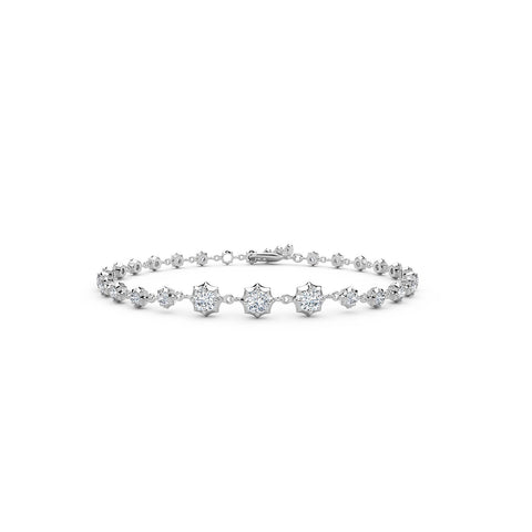De Beers Forevermark Alchemy Sophisticate Line Bracelet-Forevermark Alchemy Sophisticate Line Bracelet -