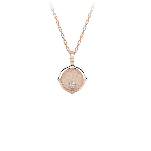 De Beers Forevermark Alchemy Sophisticate Medallion Necklace-Forevermark Alchemy Sophisticate Medallion Necklace -