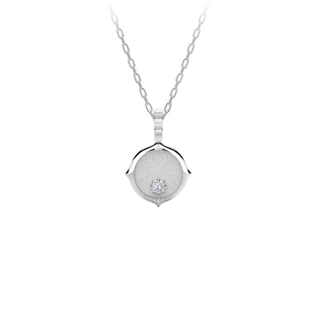 De Beers Forevermark Alchemy Sophisticate Medallion Necklace-Forevermark Alchemy Sophisticate Medallion Necklace -