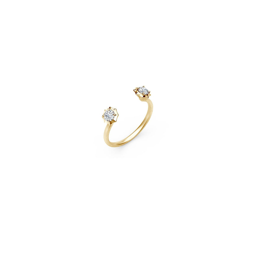 Forevermark Alchemy Sophisticate Two Tone Open Stackable Ring -