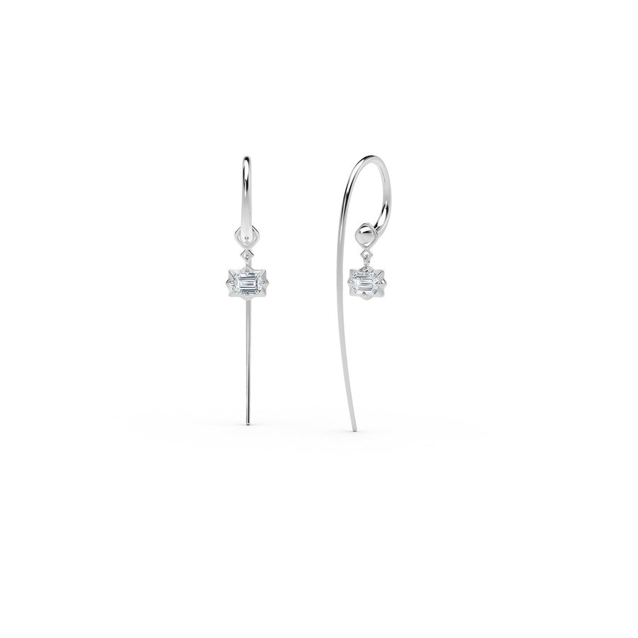 Forevermark Alchemy Vanguard Large Hoops With Single Drops -