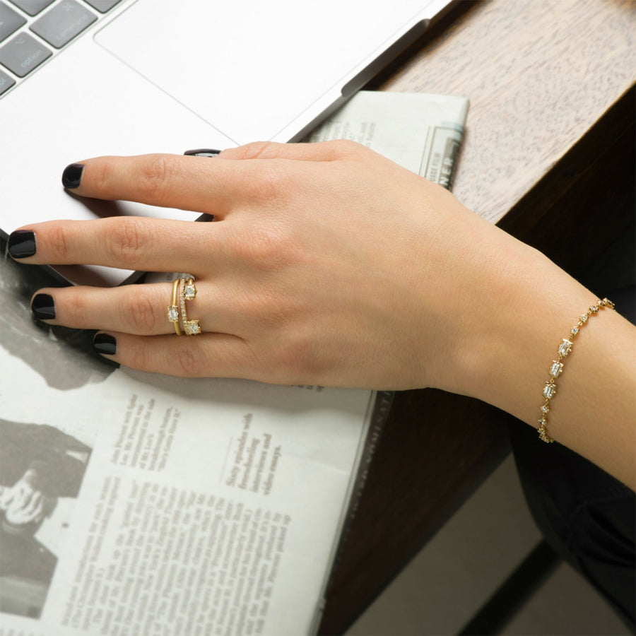 Forevermark Alchemy Vanguard Line Bracelet -