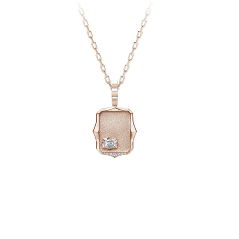 De Beers Forevermark Alchemy Vanguard Medallion Necklace-Forevermark Alchemy Vanguard Medallion Necklace -