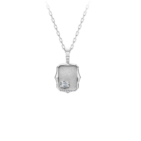 De Beers Forevermark Alchemy Vanguard Medallion Necklace-Forevermark Alchemy Vanguard Medallion Necklace -