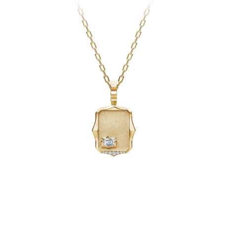 De Beers Forevermark Alchemy Vanguard Medallion Necklace-Forevermark Alchemy Vanguard Medallion Necklace -