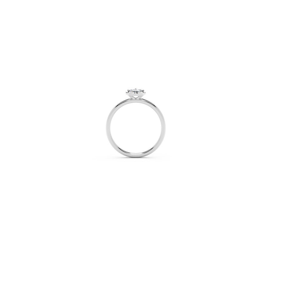 Forevermark Alchemy Vanguard Solitaire Stackable Ring -