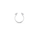 Forevermark Alchemy Vanguard Two Stone Open Stackable Ring -
