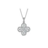 Forevermark Clover Diamond Necklace -