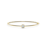 De Beers Forevermark Tribute™ Collection Round Diamond Bangle-Forevermark Diamond Bangle -