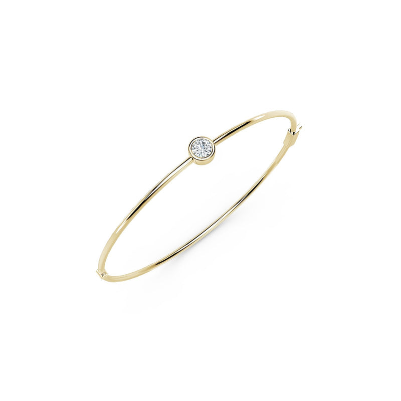 De Beers Forevermark Tribute™ Collection Round Diamond Bangle-Forevermark Diamond Bangle -