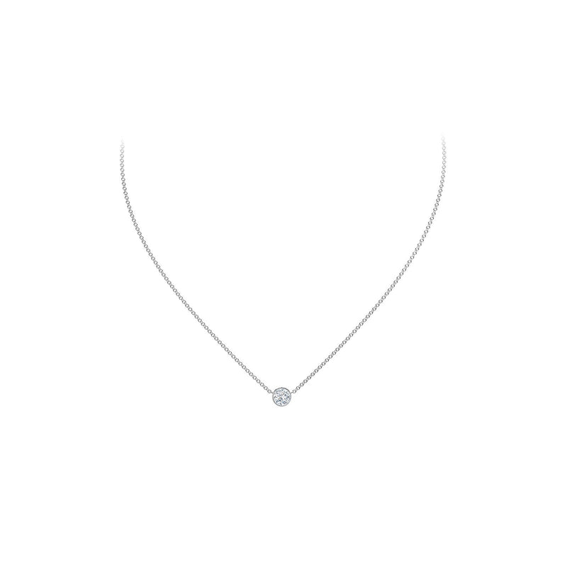 De Beers Forevermark Diamond Neckalce-Forevermark Diamond Neckalce -