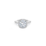 Cushion-cut Engagement Ring-Forevermark Diamond Ring -