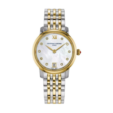 Frederique Constant Slimline Ladies-Frederique Constant Slimline Ladies - FC-220MPWD1S23B