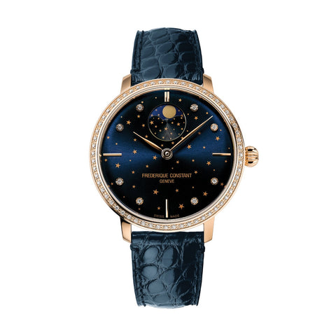 Frederique Constant Slimline Moon Phase Star-Frederique Constant Slimline Moon Phase Star - FC-701NSD3SD4