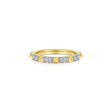 Gabriel & Co. Alternating Diamond and Pyramid Stackable Ring-Gabriel & Co. Alternating Diamond and Pyramid Stackable Ring - LR51705Y45JJ