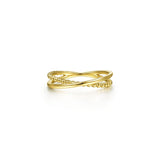 Gabriel & Co. Bujukan Ball Criss Cross Ring-Gabriel & Co. Bujukan Ball Criss Cross Ring - LR51876Y4JJJ