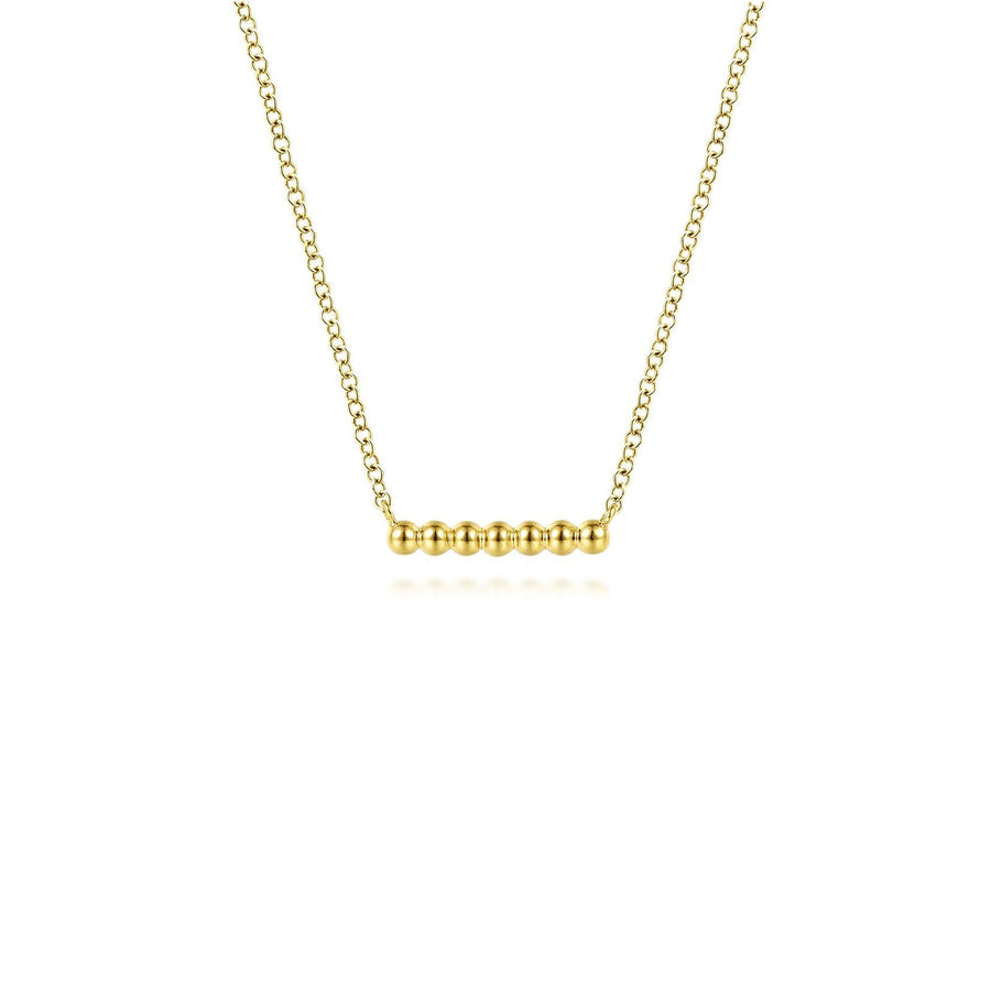 Gabriel & Co. Bujukan Beaded Bar Necklace - NK6396Y4JJJ