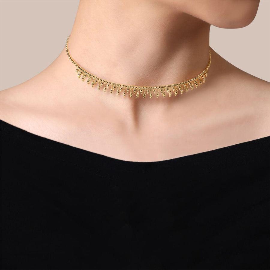 Gabriel & Co. Bujukan Drop Choker Necklace - NK6976Y4JJJ