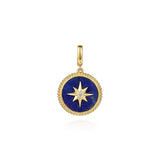 Gabriel & Co. Bujukan Lapis Medallion Pendant - PT6645Y45LP