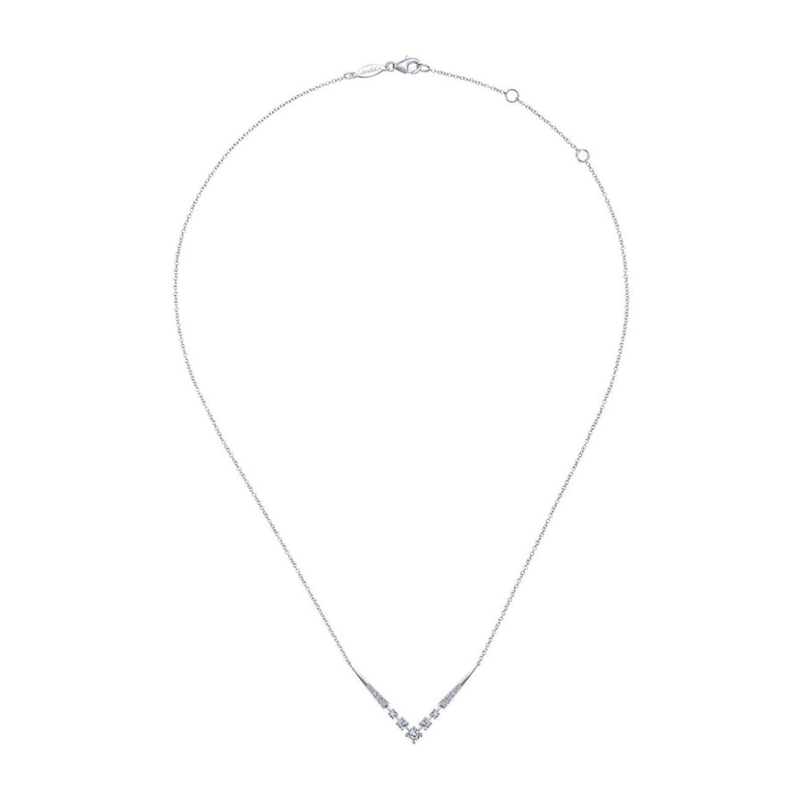 Gabriel & Co. Chevron Necklace - NK6188W45JJ