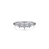 Gabriel & Co. Cluster Diamond Floral Ring-Gabriel & Co. Cluster Diamond Floral Ring - LR52121W45JJ
