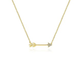 Gabriel & Co. Diamond Arrow Necklace-Gabriel & Co. Diamond Arrow Necklace - NK5448Y45JJ