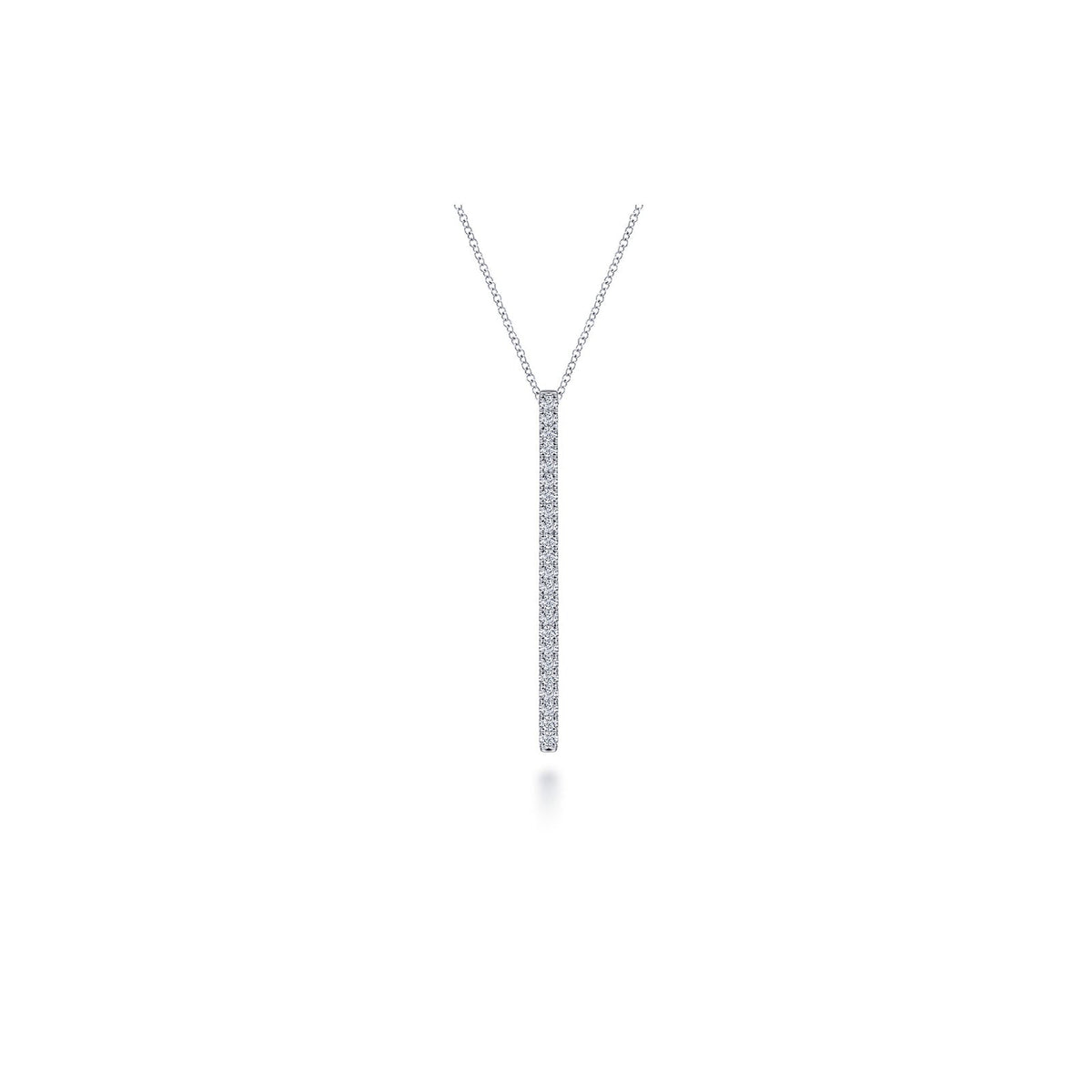 Gabriel & Co. Diamond Bar Necklace - NK6581W45JJ