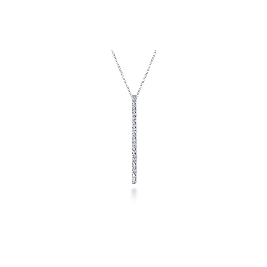 Gabriel & Co. Diamond Bar Necklace - NK6581W45JJ