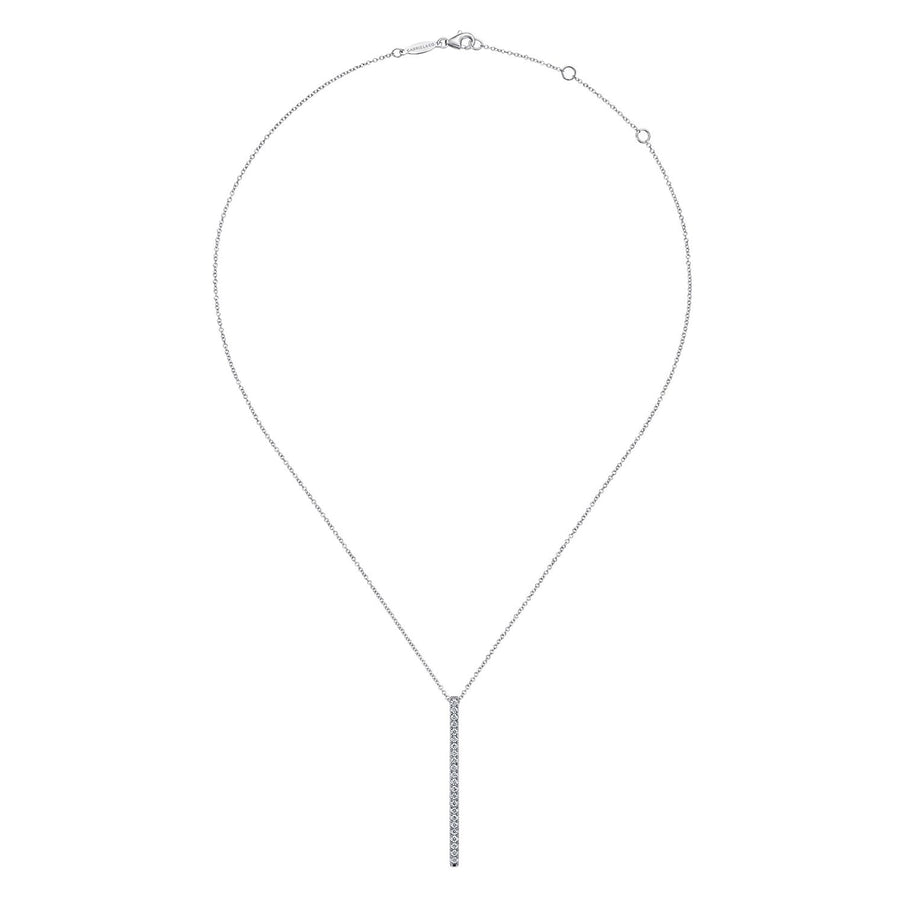 Gabriel & Co. Diamond Bar Necklace - NK6581W45JJ