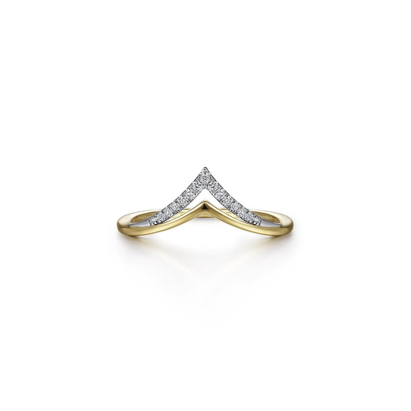 Gabriel & Co. Diamond Chevron Ring-Gabriel & Co. Diamond Chevron Ring - LR51826M45JJ