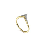 Gabriel & Co. Diamond Chevron Ring-Gabriel & Co. Diamond Chevron Ring - LR51826M45JJ
