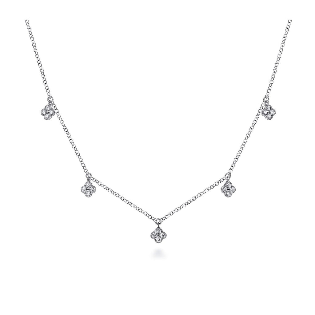 Four Leaf Clover Necklace Sterling Silver | Four Leaf Clover Necklace 925  Silver - Pendants - Aliexpress