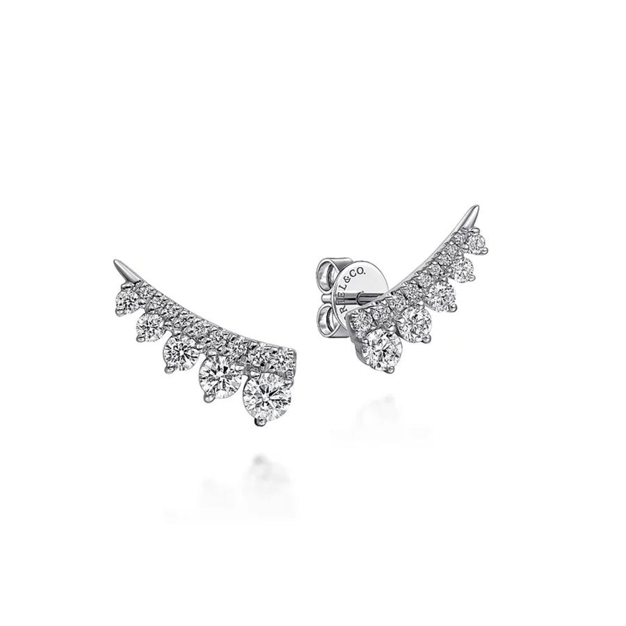 Gabriel & Co. Diamond Ear Climber Earrings - EG15079W45JJ