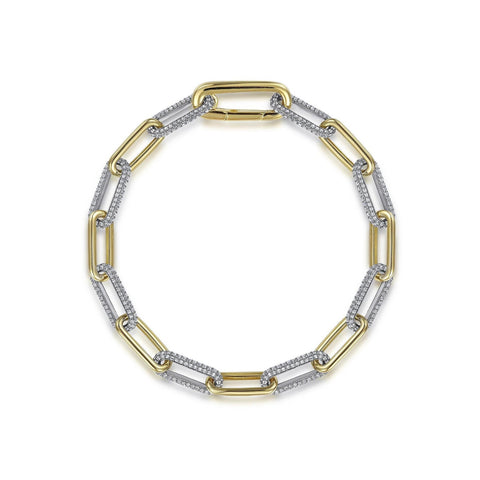 Gabriel & Co. Diamond Link Chain Bracelet - TB4863-75M45JJ