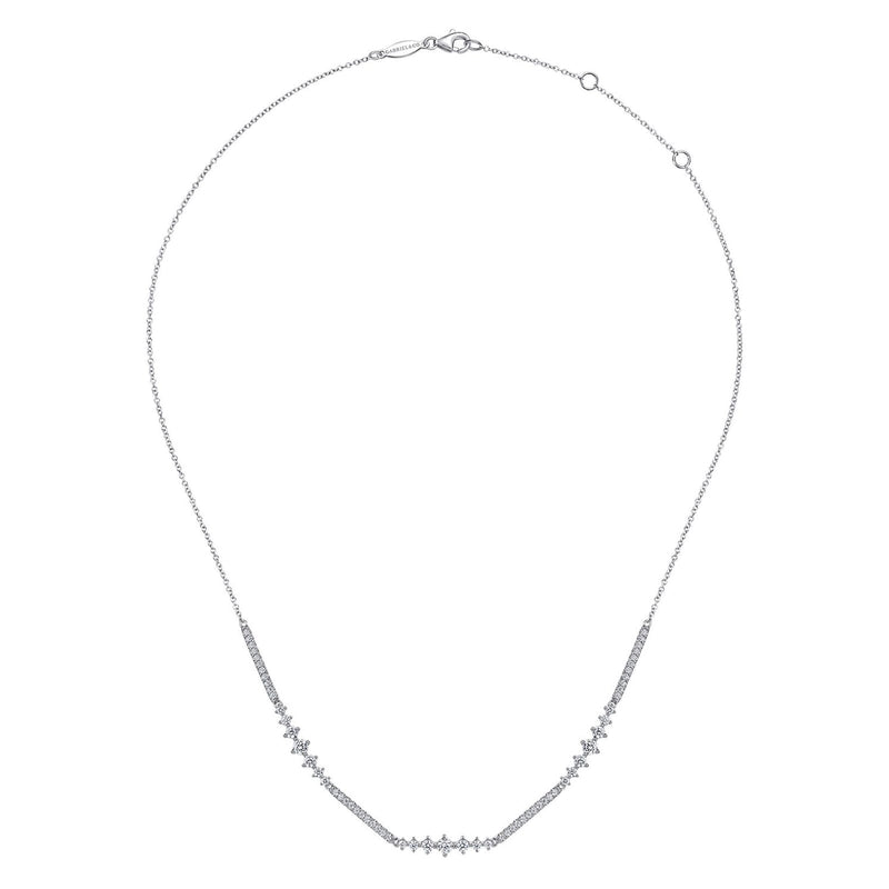 Gabriel & Co. Diamond Necklace-Gabriel & Co. Diamond Necklace - NK6954W45JJ