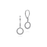 Gabriel & Co. Diamond Open Circle Drop Earrings - EG13849W45JJ