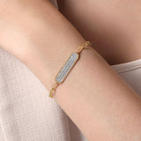 Gabriel & Co. Diamond Pavé Wide Bar Bracelet-Gabriel & Co. Diamond Pavé Wide Bar Bracelet - TB4583Y45JJ