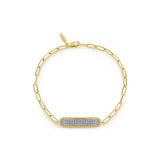 Gabriel & Co. Diamond Pavé Wide Bar Bracelet-Gabriel & Co. Diamond Pavé Wide Bar Bracelet - TB4583Y45JJ