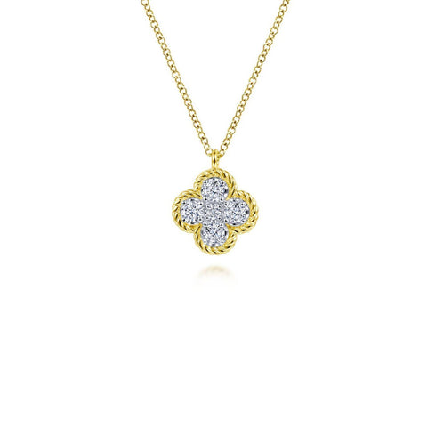 Gabriel & Co. Diamond Pendant Necklace - NK6625Y45JJ
