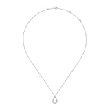 Gabriel & Co. Diamond Teardrop Pendant Necklace - NK6134W45JJ