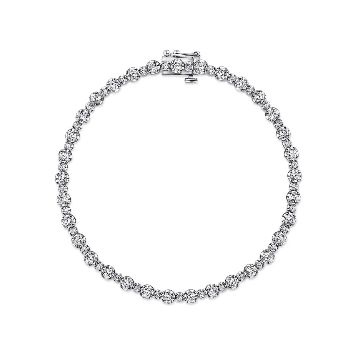 Gabriel & Co. Diamond Tennis Bracelet - TB4217W45JJ