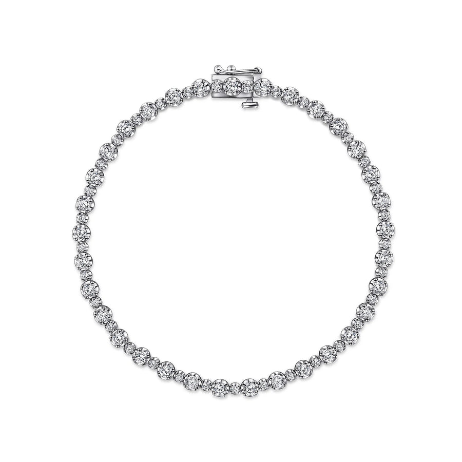 Gabriel & Co. Diamond Tennis Bracelet - TB4217W45JJ