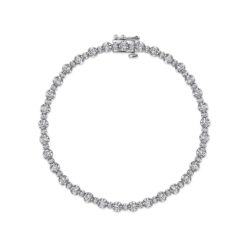 Gabriel & Co. Diamond Tennis Bracelet-Gabriel & Co. Diamond Tennis Bracelet - TB4217W45JJ