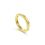 Gabriel & Co. Gold Ring with Ridges-Gabriel & Co. Gold Ring with Ridges - LR51860Y4JJJ